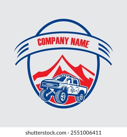 off road logo , 4x4 adventure logo