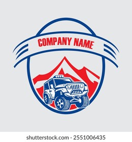 off road logo , 4x4 adventure logo