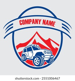 off road logo , 4x4 adventure logo