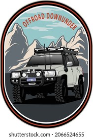 Off Road Logo, Adventures Vehicle Logo, Off Road Vector, 4wd Jeep Badge 