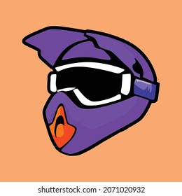 Off Road Motorcycle Helmet Design