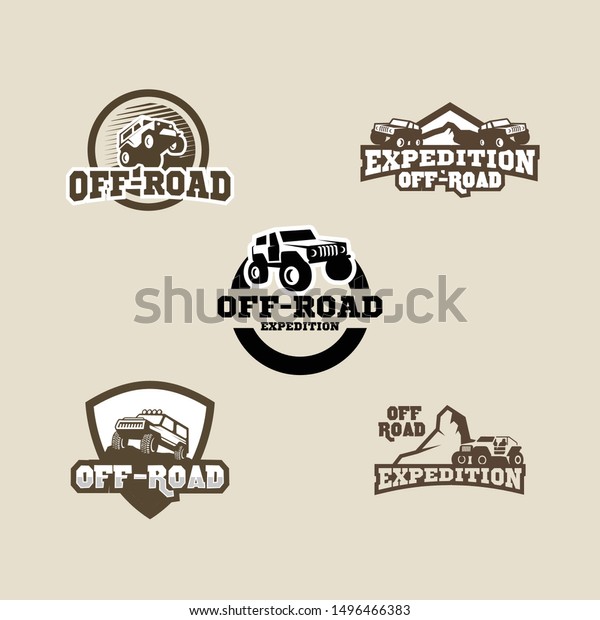 Off Road\
Outdoor Adventure Logo Design\
Vector