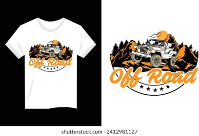 off road t shirt design vector for t shirt