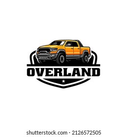 off road truck logo vector