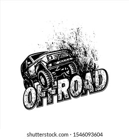 off road vector illustration design