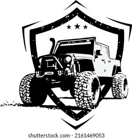 off road vehicle and black badge