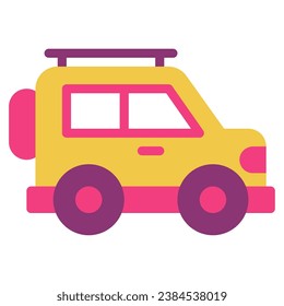 Off Road Vehicle icon Illustration, for UIUX, infographic, etc