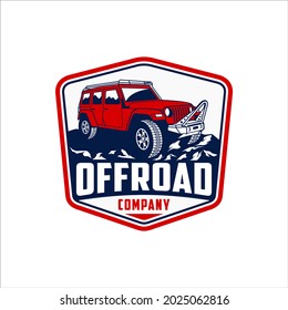 Off Road Vehicles Logo With Retro And Masculine Style Design