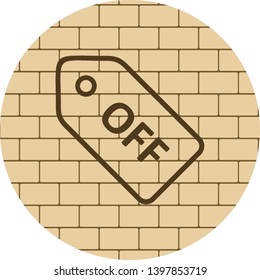 Off Tag Icon For Your Project
