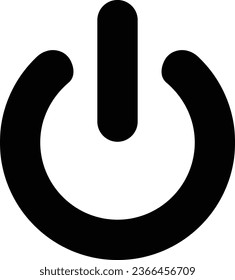 Off, tombol, power Ikon logo