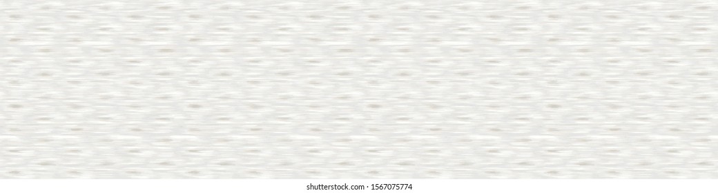 Off White Marl Border Texture Background. Triblend with Grey Heathered Faux Cotton. Blank Fabric Banner. T Shirt Style. Light Gray Melange Space Dye Textile Effect. Vector Edging Trim. Vector EPS 10 