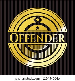 Offender golden badge