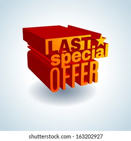 offer 3d logo red sparkling creative 3d vector text of selling reduce worth offer on white scene offer 3d logo commercial white isolated special abstract red off huge market mark big partnership gigan