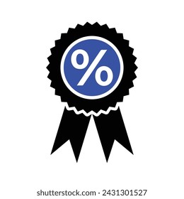 Offer Badge Icon, Vector graphics