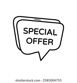 Offer Badge icon vector stock illustration