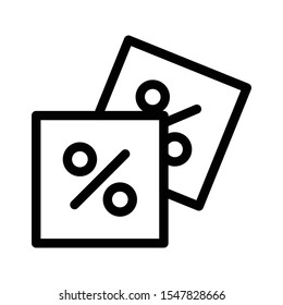 offer board thin line icon
