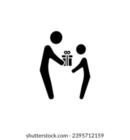 icono de línea de concepto de oferta. Ilustración de elemento simple. ofrecer diseño de símbolos de esquema de concepto.