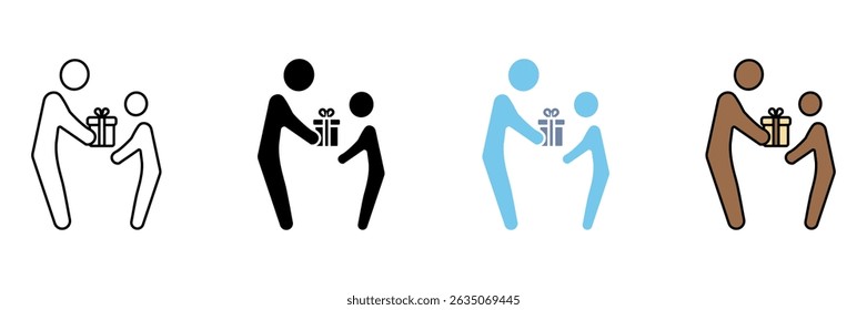 Icono de línea de concepto de OFERTA. Ilustración de elemento simple.