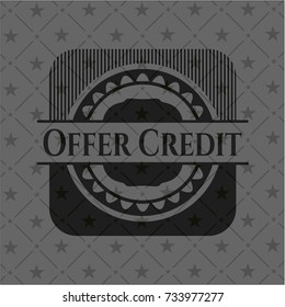 Offer Credit black badge