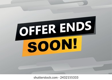 oferta termina pronto poster banner diseño gráfico icono logo signo símbolo sitio web de redes sociales cupón

