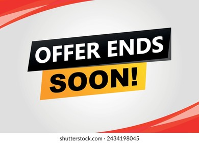oferta termina pronto poster banner diseño gráfico icono logo signo símbolo sitio web de redes sociales cupón


