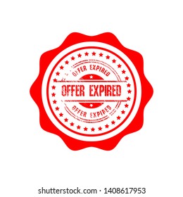 offer expired grunge stamp.label,sticker,seal- offer expired emblem