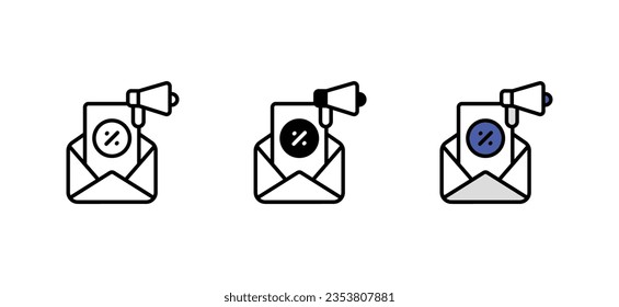 Offer icon design with white background stock illustration
