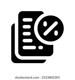 ícone de oferta. ícone de glifos vetoriais para o seu site, celular, apresentação e design de logotipo.