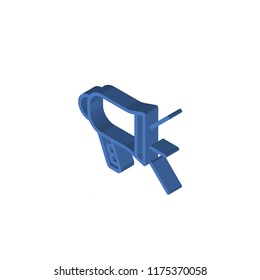 Offer isometric left top view 3D icon