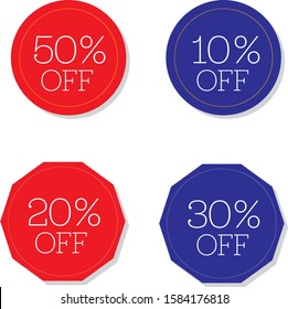 Offer Label for offer banners ecommerce site