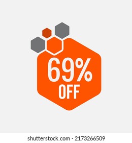 Angebot Logo auf Letter 69 Template. Angebot am 69. Brief, anfängliches Angebotssignierkonzept