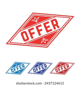 Offer Rubber stamp Design art Illustration 