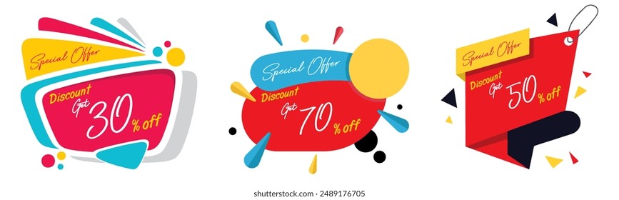 offer, special, sale, sticker, origami, label, flyer, badge, template, icon, price, text, collection, banners, tags, best, abstract, promotion, background, vector, business, design, banner, paper, rib