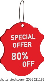 Offer Tag Or Discount Tag And Special Offer Tag With Big Sale Vector Illustration 
