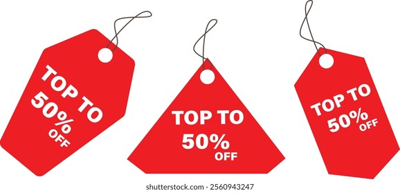 Offer Tag Discount Tag And Special Offer Vector Illustration 