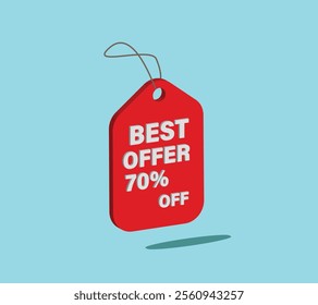 Offer Tag Discount Tag And Special Offer Vector Illustration 