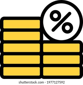 offer vector colour line icon