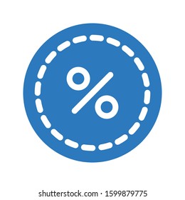 offer vector glyph color icon 