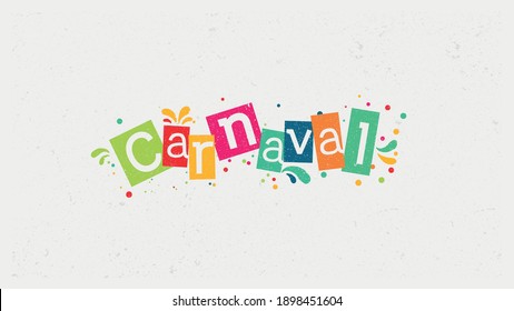 Offers Carnival, Brazilian Carnival, comercial, retail logo template