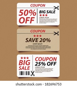 offers and promotions. vector template.