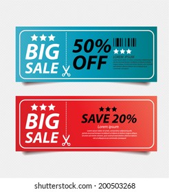 offers and promotions. vector template.