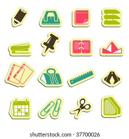 office accessories icons