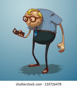 Office accountant 01, vector