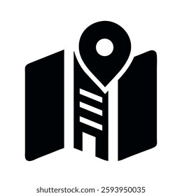 Office address icon skyscraper location navigation GPS