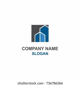 Office (architecture) abstract logo.
