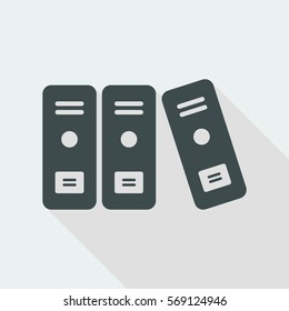 Office archive folders icon