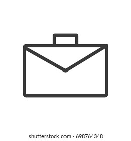 Office Bag icon line icon