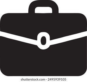 Icono del bolso de la oficina para el uso