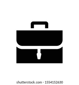 Office bag icon, Vector graphics
