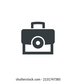 Office bag icon, vector office bag icon, vector illustration